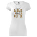 DOBRÝ TRIKO Dámské tričko Grand Mama loves COFFEE