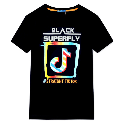 Chlapecké triko - KUGO HC0623, černá Barva: Černá