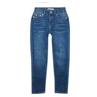 Levis LVG MINI MOM JEANS Modrá