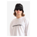 Bavlněný klobouk thisisneverthat Long Bill Bucket Hat černá barva, TN221WHWBK02-BLACK