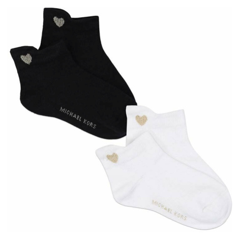 Dětské ponožky Michael Kors 2-pack tmavomodrá barva