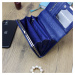 Dámská kožená peněženka Gregorio GF101 modrá