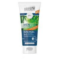 LAVERA Men Sensitiv Vlasový&tělový šampon 3 v 1 Pro muže 200 ml