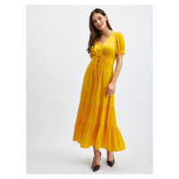 Žluté dámské šaty ORSAY