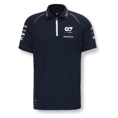 AlphaTauri pánské polo tričko official navy F1 Team 2023 Stichd