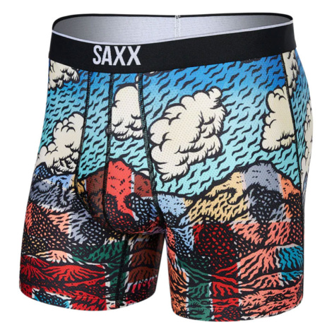 Saxx Volt Boxer Brief Breathable Mesh Encanto Mesa- Multi