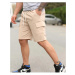 S2999 DEWBERRY CARGO POCKET MENS SHORT-BEIGE