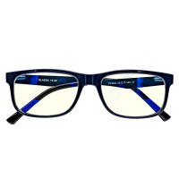 Glassa Brýle na počítač PCG02 D3,0 černá/modrá
