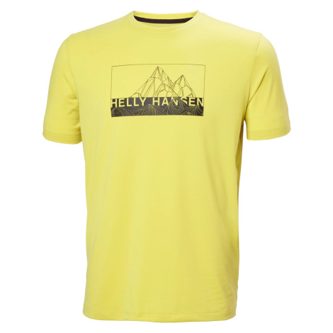 Pánské tričko Helly Hansen Skog Recycled Graphic T-Shirt Endive