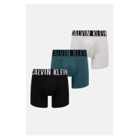 Boxerky Calvin Klein Underwear 3-pack pánské, černá barva, 000NB3609A