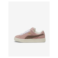 Starorůžové dámské semišové tenisky Puma SUEDE XL