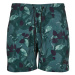 Pánské koupací šortky Urban Classics Pattern Swim Shorts - greenleafs