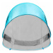 Spokey STRATUS Samorozkládací outdoorový paravan, světle modrý, UV 40, 195 x 100 x 85 cm