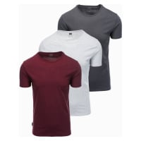 Ombre BASIC 3-pack cotton t-shirt set