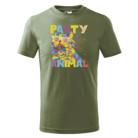 DOBRÝ TRIKO Dětské tričko s potiskem Party animal