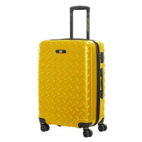 Caterpillar cestovní kufr Industrial Plate, 59 l - žlutý