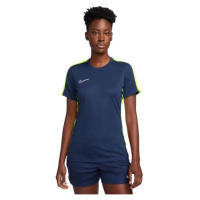 Nike DRI-FIT ACADEMY Dámské fotbalové tričko, tmavě modrá, velikost