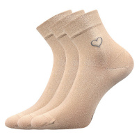 LONKA® ponožky Filiona béžová 3 pár 116337