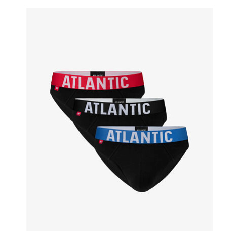 Pánské sportovní slipy ATLANTIC 3-PACK - černé