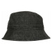 Denim Bucket Hat - black/grey