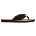 Tommy Hilfiger LEATHER FOOTBED BEACH SANDAL Dámské žabky, černá, velikost