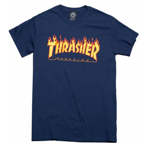 TRIKO THRASHER FLAME SS - modrá