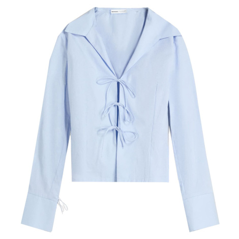 Bershka Halenka nebeská modř