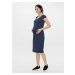 Modré těhotenské pouzdrové šaty Mama.licious Elnora