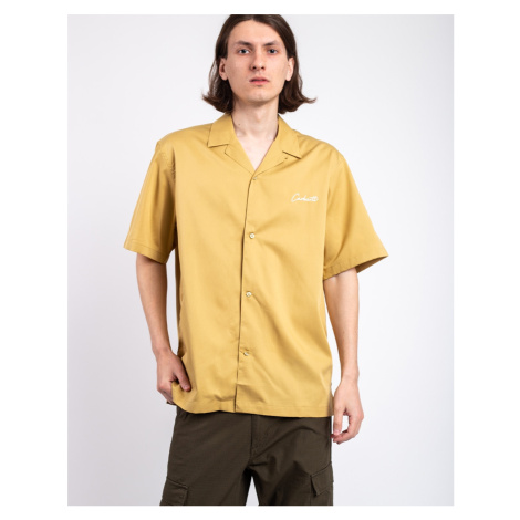 Carhartt WIP S/S Delray Shirt Bourbon/Wax