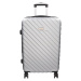 Cestovní kufr Madisson Lente L - stříbrná