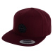 Meatfly kšiltovka Hornet Snapback Black Round/Maroon | Černá