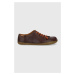 Kožené sneakers boty Camper Peu Cami hnědá barva