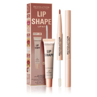 Makeup Revolution Lip Shape Kit sada na rty odstín Chauffeur Nude 1 ks