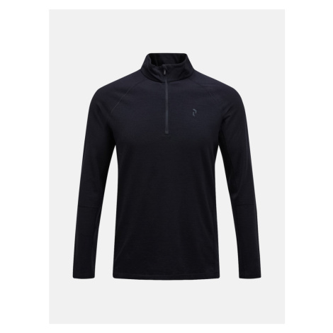 Termo prádlo peak performance m magic half zip black