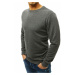 Anthracite men's plain sweatshirt BX3913
