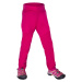 Dívčí softshellové kalhoty bez zateplení - Unuo pružné Sporty, růžová Barva: Růžová