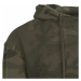 Mikina Urban Classics High Neck Camo Hoody olive camo