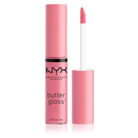 NYX Professional Makeup Butter Gloss lesk na rty odstín 09 Vanilla Cream Pie 8 ml