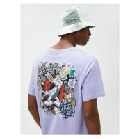 Koton Bugs Bunny Oversize T-Shirt Printed on Back Licensed