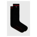 Boxerky a ponožky Guess pánské, černá barva