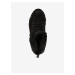 Černé zimní kotníkové outdoorové boty ALPINE PRO Eder