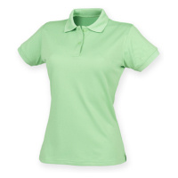 Henbury Dámské funkční polo tričko H476 Lime Green