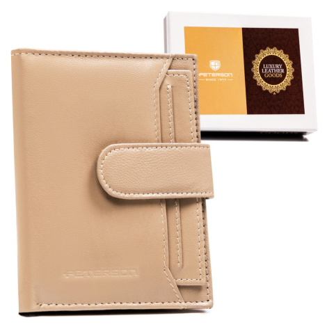 Dámská kožená peněženka na patentku Peterson
