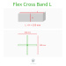 Feldherr Flex Cross Band - L (3ks)