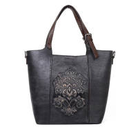 Shopper kabelka ve stylu vintage s texturou