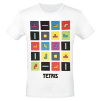 Tetris Color Blocks Tričko bílá