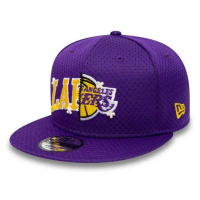 kšiltovka New Era 9Fifty Half Stitch LA Lakers Purple Snapback Cap Snapback Cap