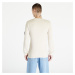 Calvin Klein Jeans Monologo Badge Waffle L/S Knit Top Beige