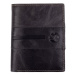 SEGALI Pánská peněženka kožená 1041 černá