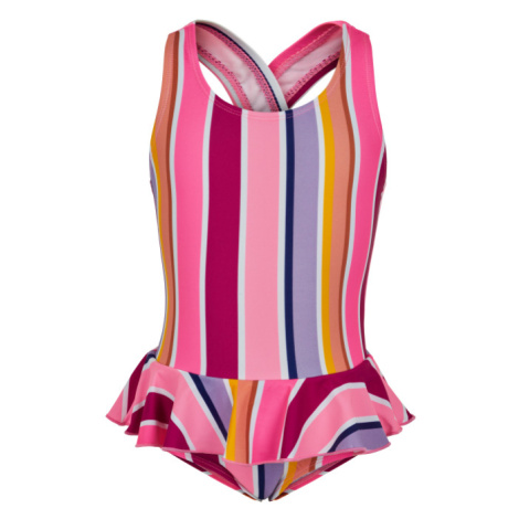 COLOR KIDS-Swimsuit w. skirt-cotton candy Růžová